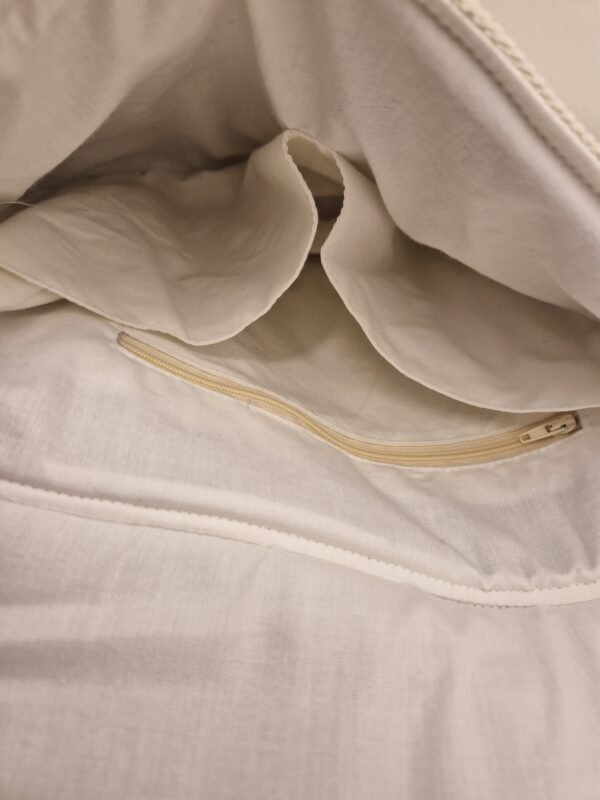 Sac besace velours " Crème" – Image 3