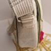 Sac besace velours " Crème" – Image 4