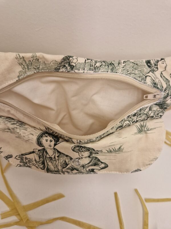 Sac banane " toile de Jouy " – Image 3