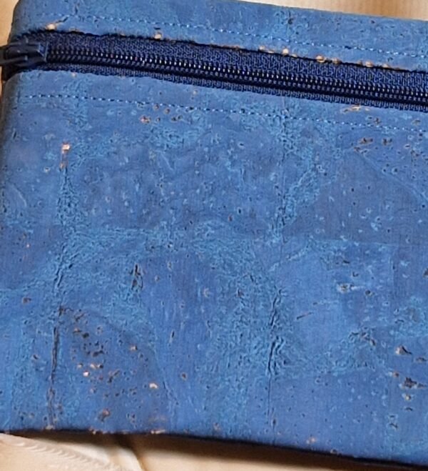 Trousse plate liège " Océan blue" – Image 3