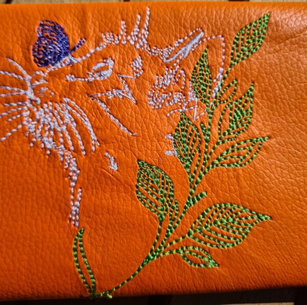Etui à lunettes "Chat et papillon" – Image 2