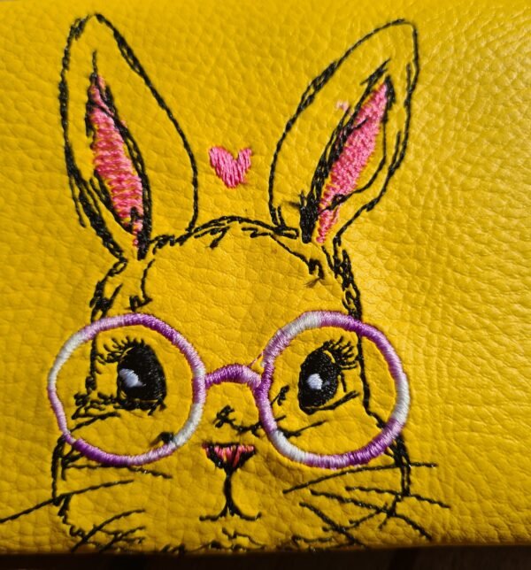 Etui à lunettes "Lapin à lunettes" – Image 2