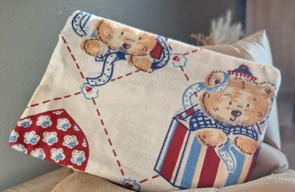 Trousse plate "Ourson et cœur" – Image 2