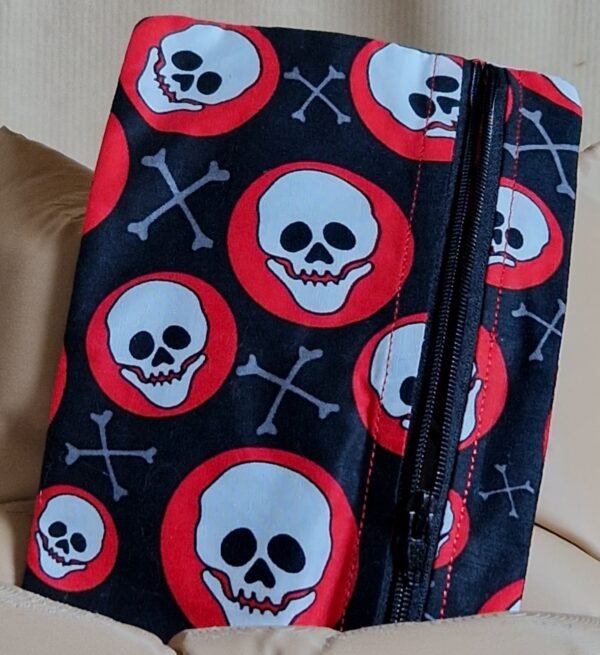 Trousse plate " Tête de mort" – Image 2