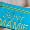 Trousse plate "Super MAMIE"