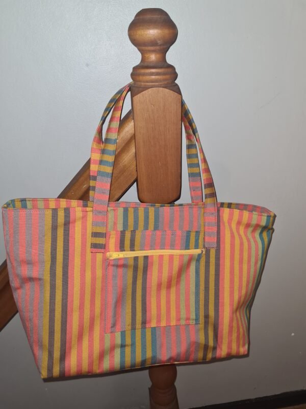 Sac fourre-tout "Rayures" – Image 2
