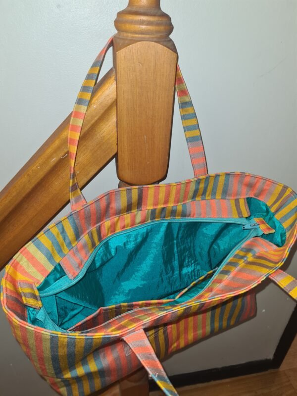 Sac fourre-tout "Rayures" – Image 3