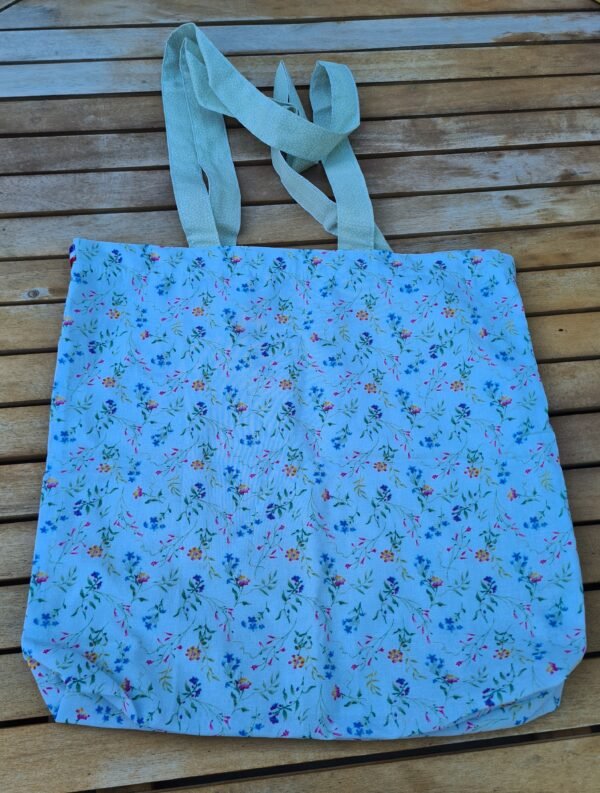 Sac tote bag "fleurs de printemps"