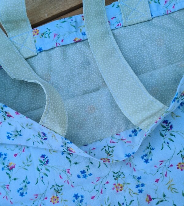 Sac tote bag "fleurs de printemps" – Image 2