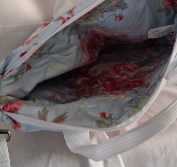 Sac à main matelassé  " Fleuri " – Image 4