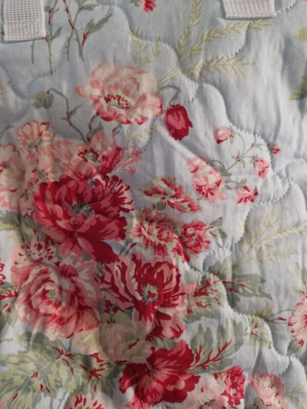 Sac à main matelassé  " Fleuri " – Image 2