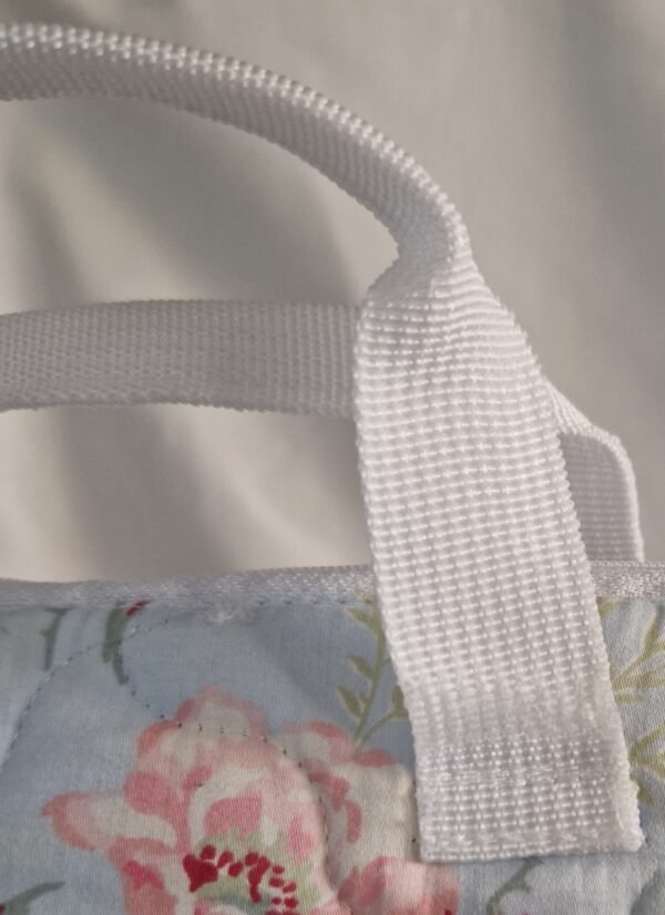 Sac à main matelassé  " Fleuri " – Image 9