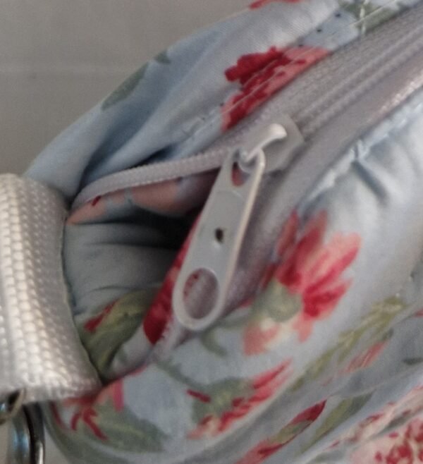 Sac à main matelassé  " Fleuri " – Image 12