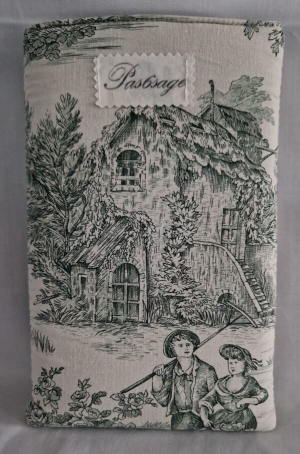 Protège livre "toile de Jouy" – Image 2