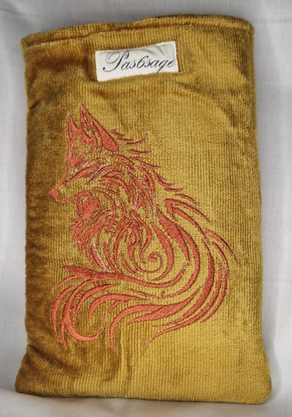 Protège livre velours "Renard" – Image 2