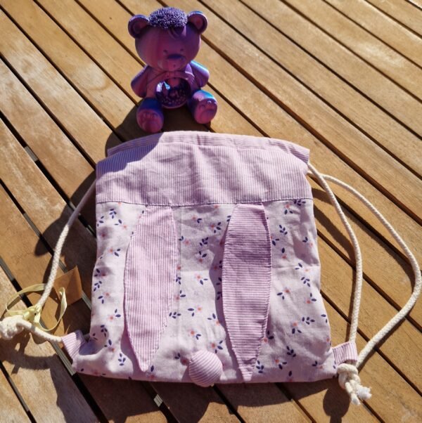Mini sac à dos "oreilles de lapin "