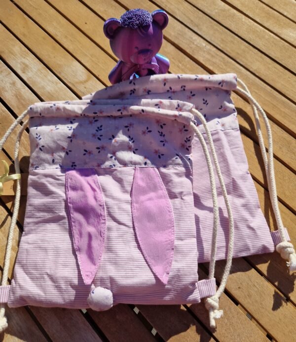 Mini sac a dos "oreilles de lapin"