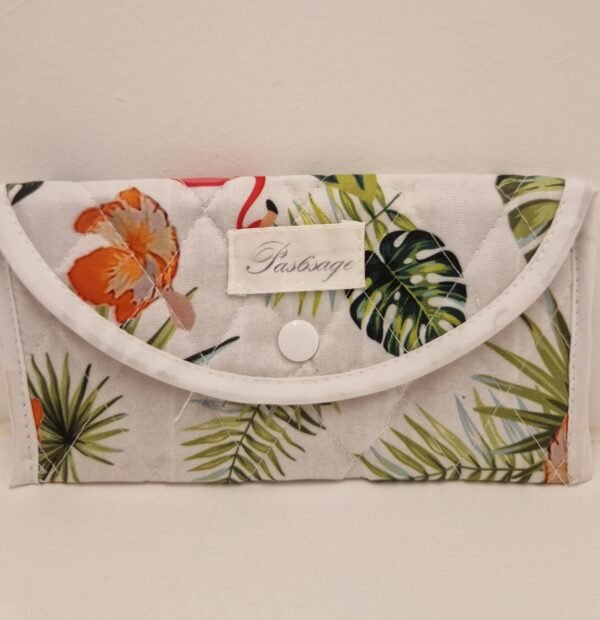 Pochette plate  " tropical" – Image 3