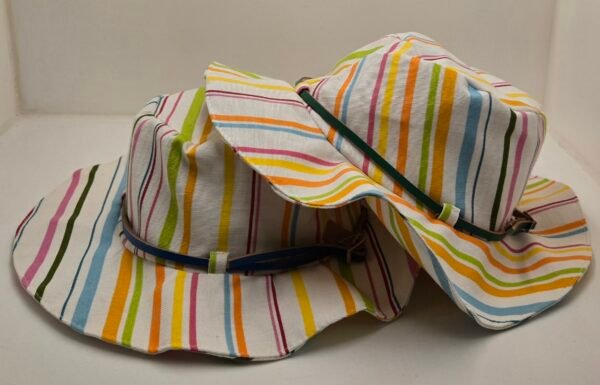 Chapeau avec ceinture cuir