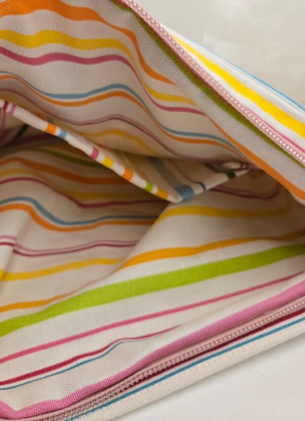 Sac à rayures multicolore – Image 4