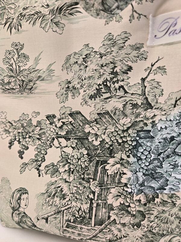 Grand cabas toile de Jouy – Image 4