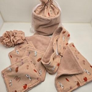 kit de lingettes lavables