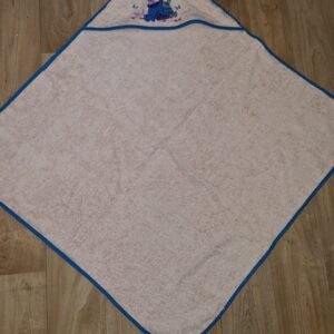 Cape de bain brodée