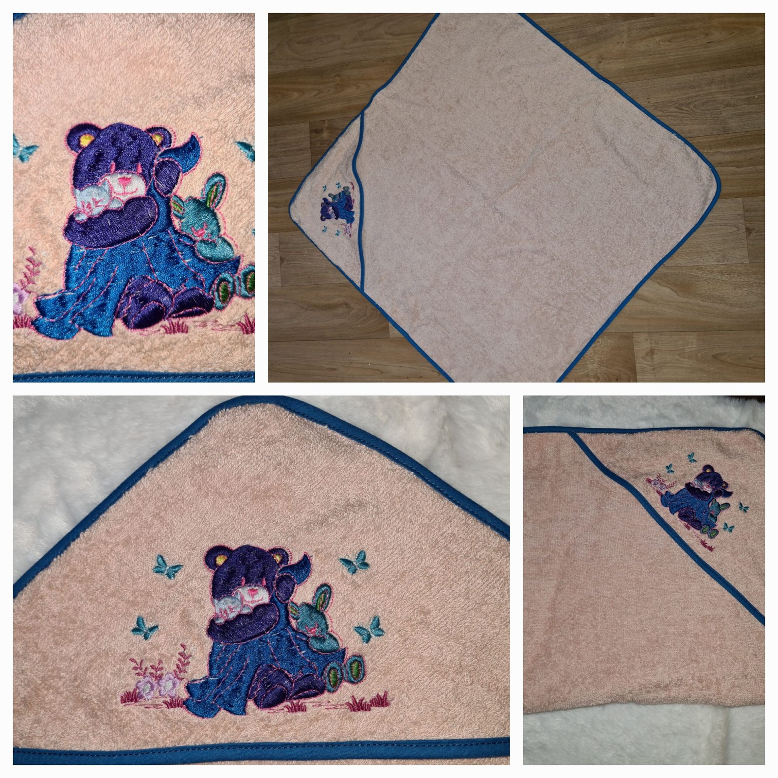 Cape de bain brodée – Image 5