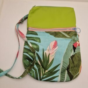 Sac à bandoulière bi matière