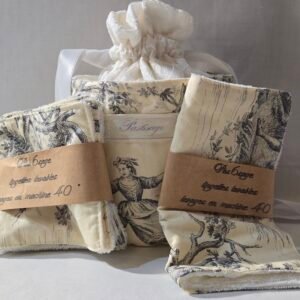 kit de lingettes lavables