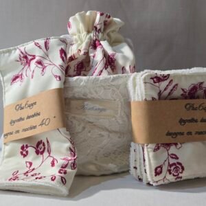 Kit de lingettes lavables