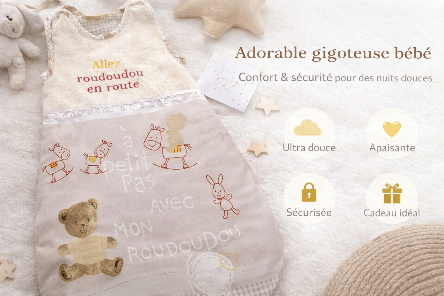 Gigoteuse (turbulette) 0/6 mois